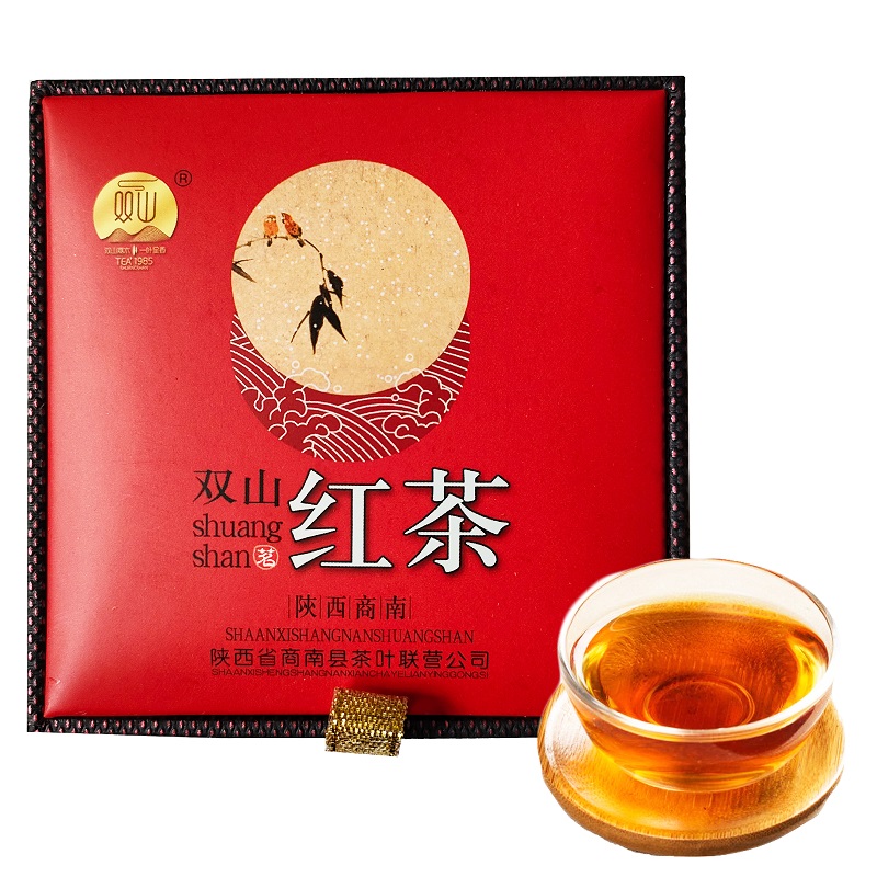  商南县双山红茶100g商南茶明前茶高山茶日照绿茶黄金牙特级春茶