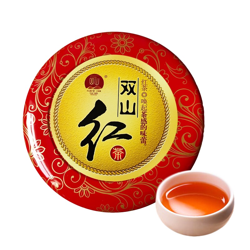 商南特产商南鹿茗陕西特产商南茶叶联营公司双山红茶100g礼盒装