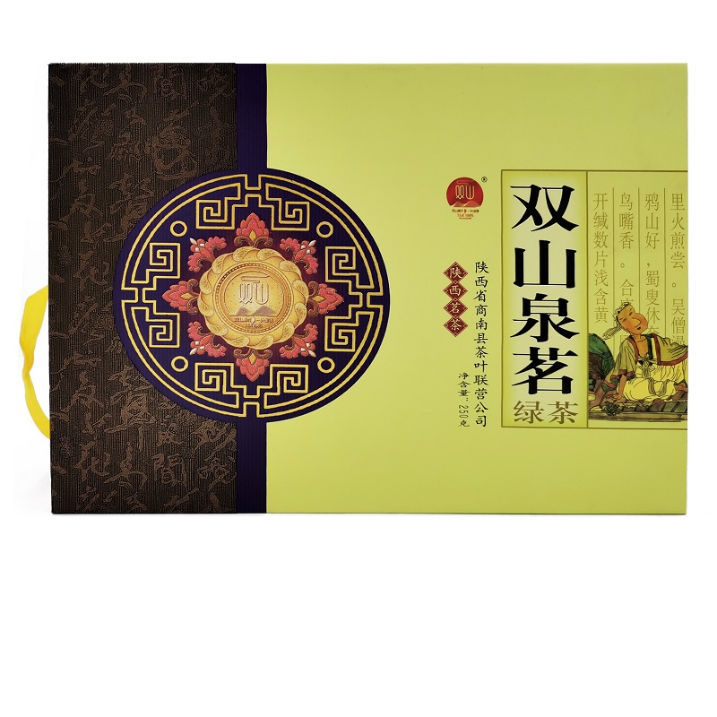  商南泉茗新茶商南鹿茗陕西特产茶叶联营公司250g礼盒装