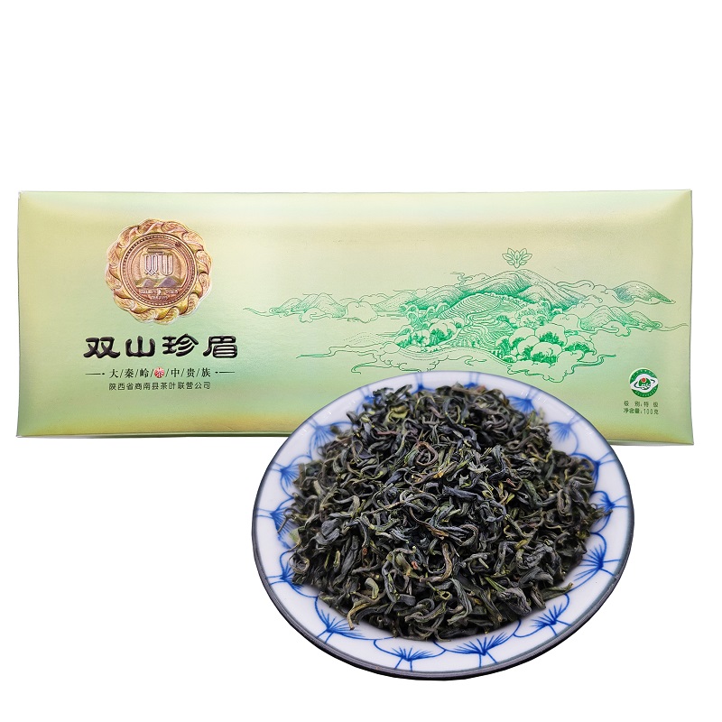  商南县双山珍眉绿茶100g商南茶明前茶高山茶新茶上市陕茶特级春茶